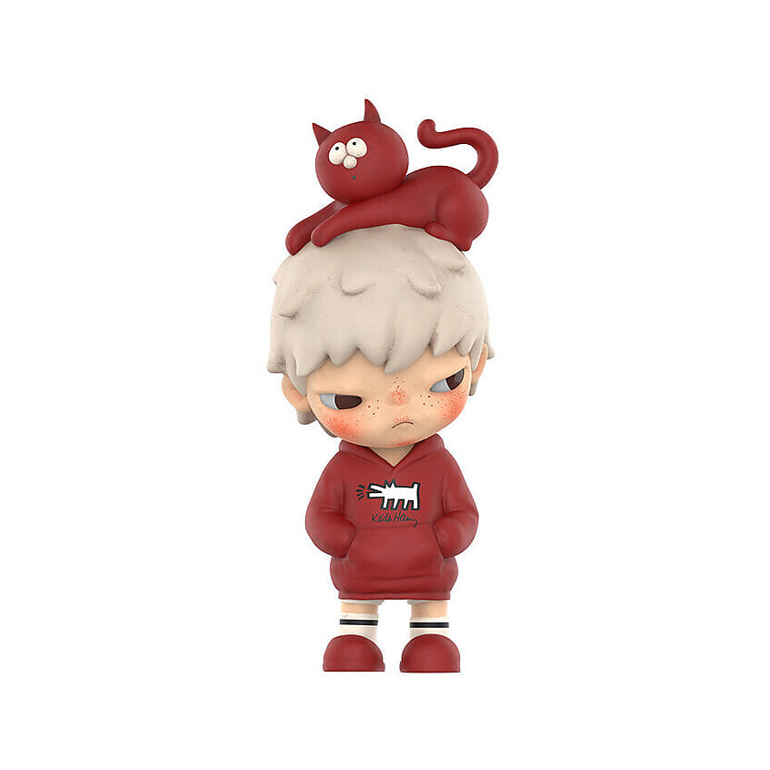 Изображение товара POP MART Фигурка Hirono×KeithHaring 10см, Мультиколор