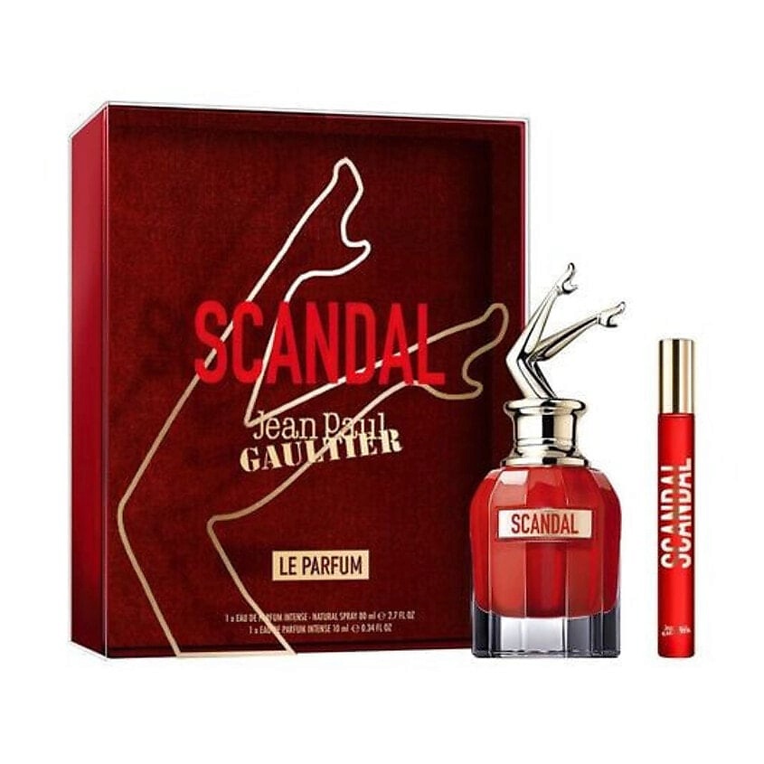 Изображение товара Набор парфюмерии JEAN PAUL GAULTIER Scandal Le Parfum 80 мл + миниатюра 10 мл подарок женский