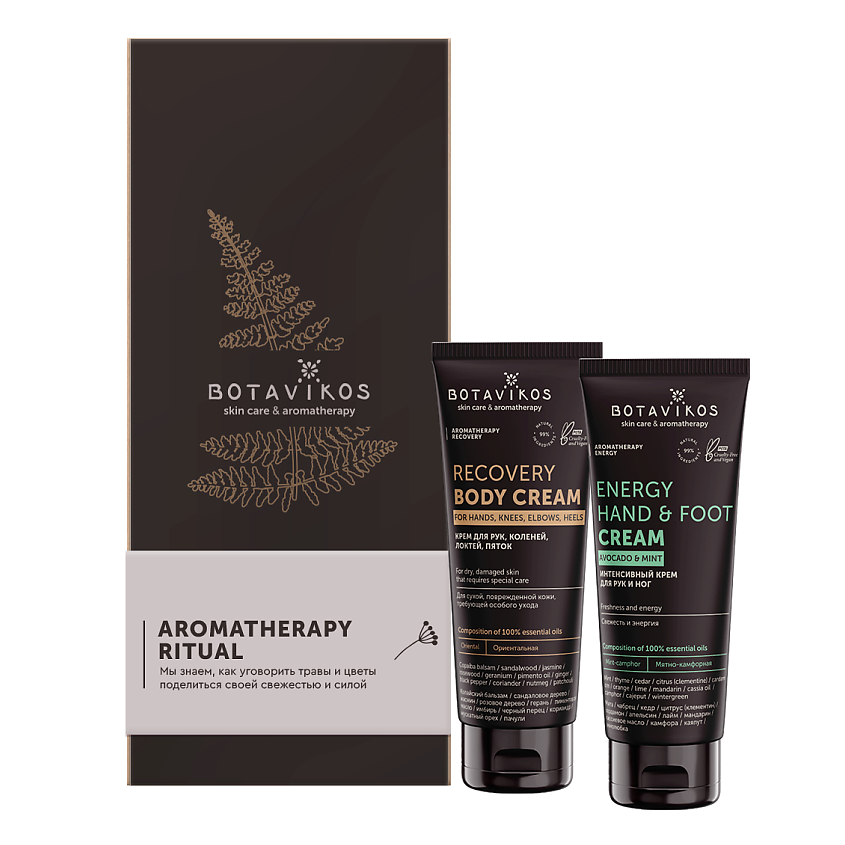 Изображение товара Набор кремов для рук и ног Aromatherapy Energy и Recovery Botavikos