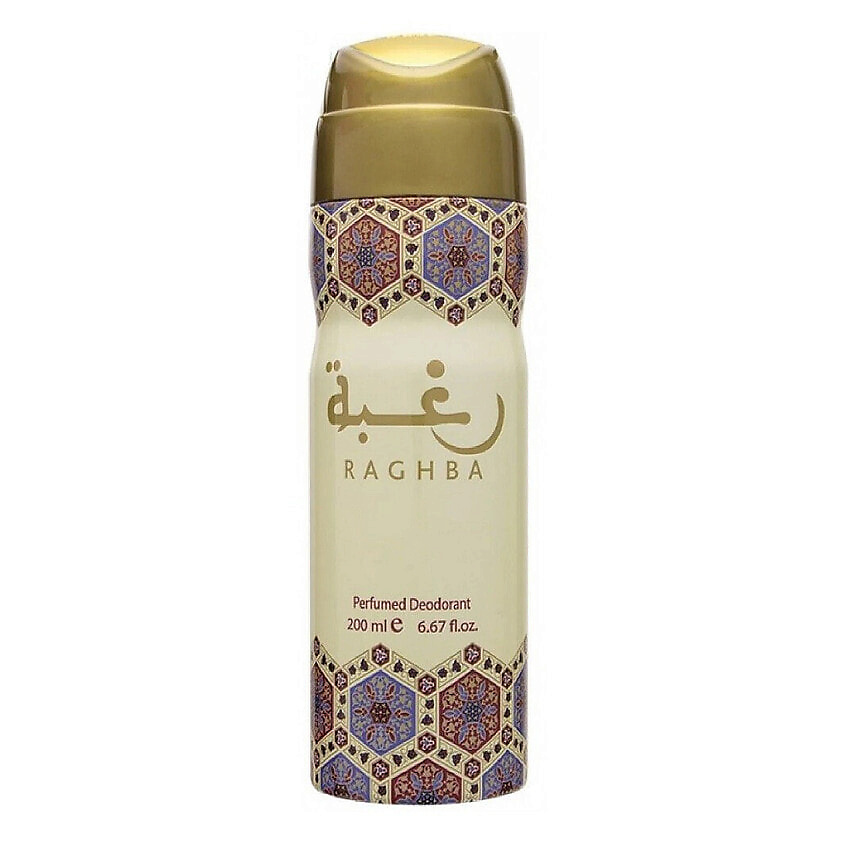 Изображение товара LATTAFA Парфюмированный дезодорант-спрей Raghba, 200 мл