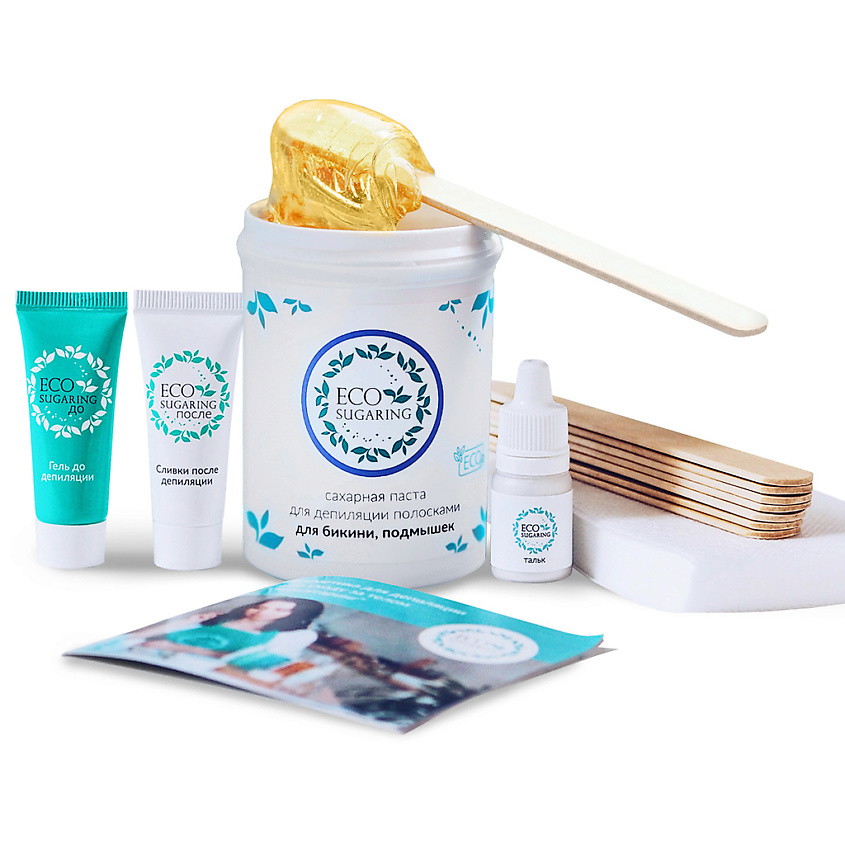 Изображение товара ECOSUGARING Набор для шугаринга "Бикини", 1 набор