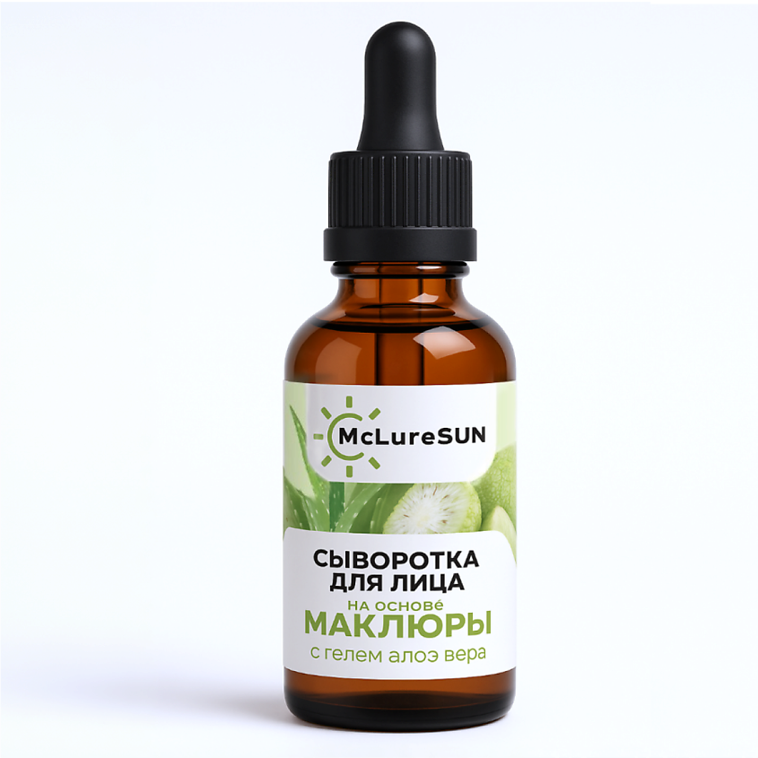 Изображение товара MCLURESUN Сыворотка для лица на основе маклюры, 1 шт.
