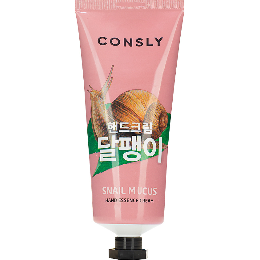 Изображение товара CONSLY Крем-сыворотка для рук с муцином улитки Snail Mucus Hand Essence Cream, 100 мл