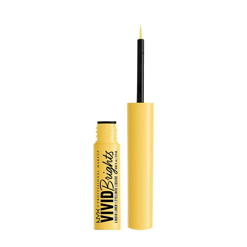 Изображение товара NYX PROFESSIONAL MAKEUP Жидкая подводка для глаз Vivid Brights Liquid Liner HAD ME AT YELLOW
