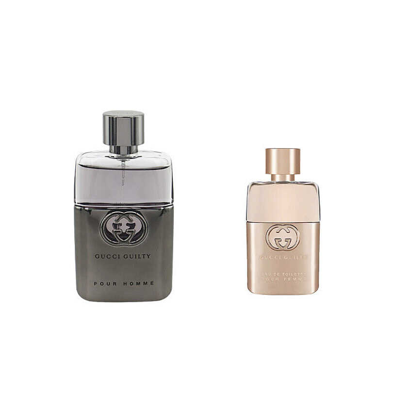 Изображение товара Подарочный набор Gucci Guilty Pour Homme & Pour Femme 50 мл + 30 мл парфюмерия