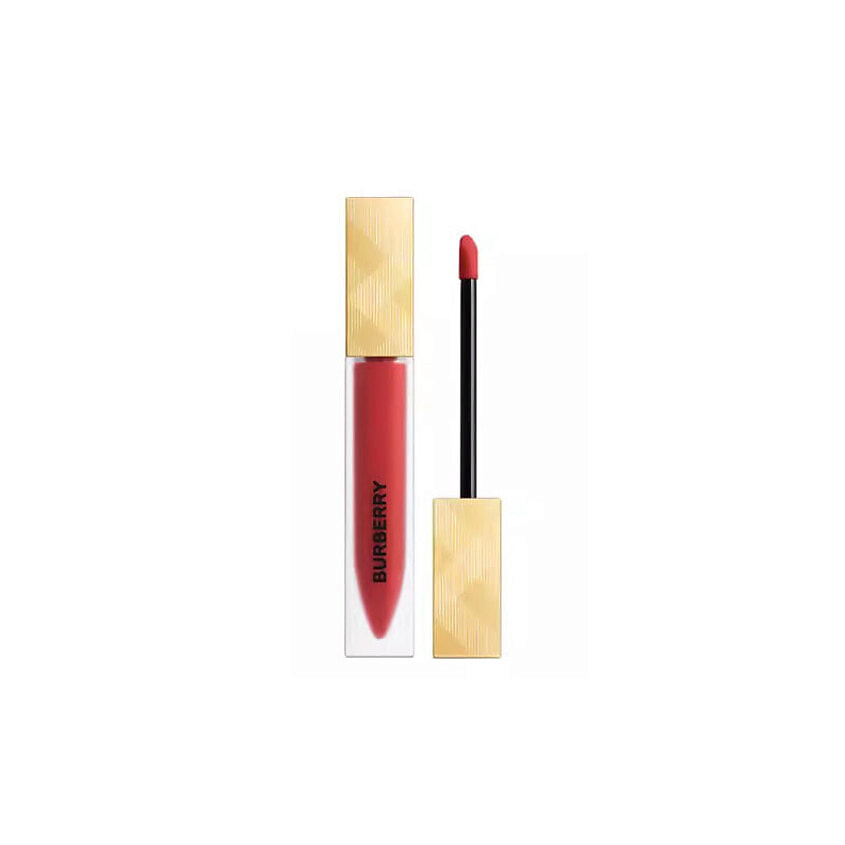 Изображение товара BURBERRY Kisses Liquid Matte Помада для губ Burgundy 102 стойкая и насыщенная