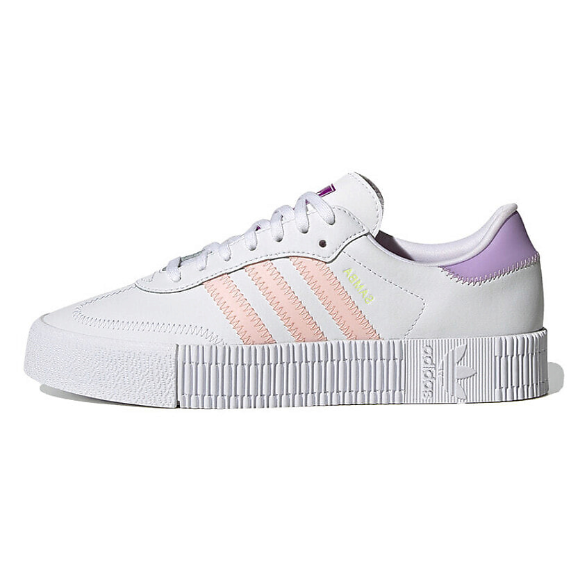 Изображение товара ADIDAS ORIGINAL Кроссовки Sambarose 'White Pink Purple' Women's, цвет: Мультиколор, размер: 36⅔