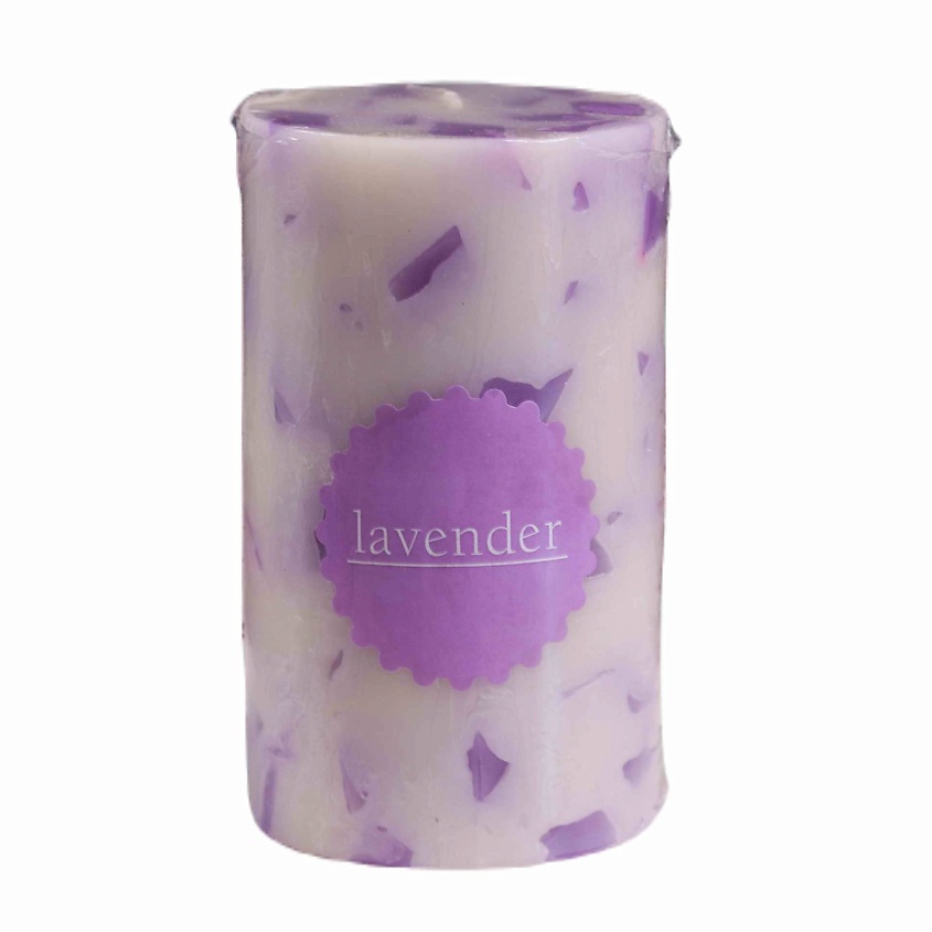 Изображение товара HOME INTERIORS Свеча ароматическая "Лаванда", цвет: Сиреневый, 1 шт.