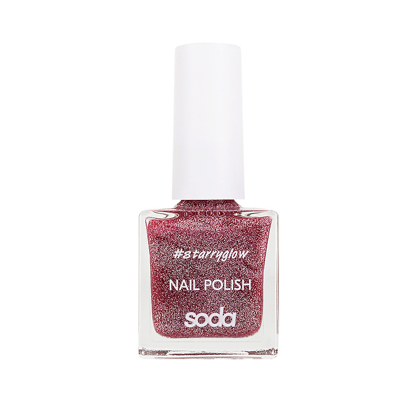 Изображение товара SODA Лак для ногтей NAIL POLISH #starryglow, № 004 DREAM GLOW, 8 мл