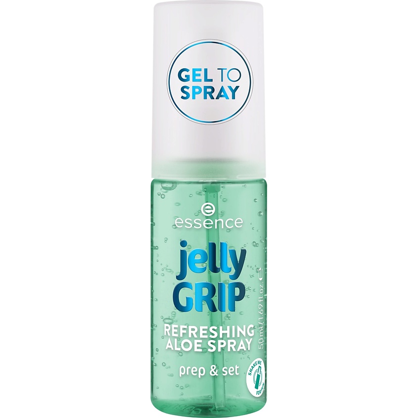 Изображение товара ESSENCE Фиксирующий спрей для лица Jelly GRIP REFRESHING ALOE SPRAY 50 мл