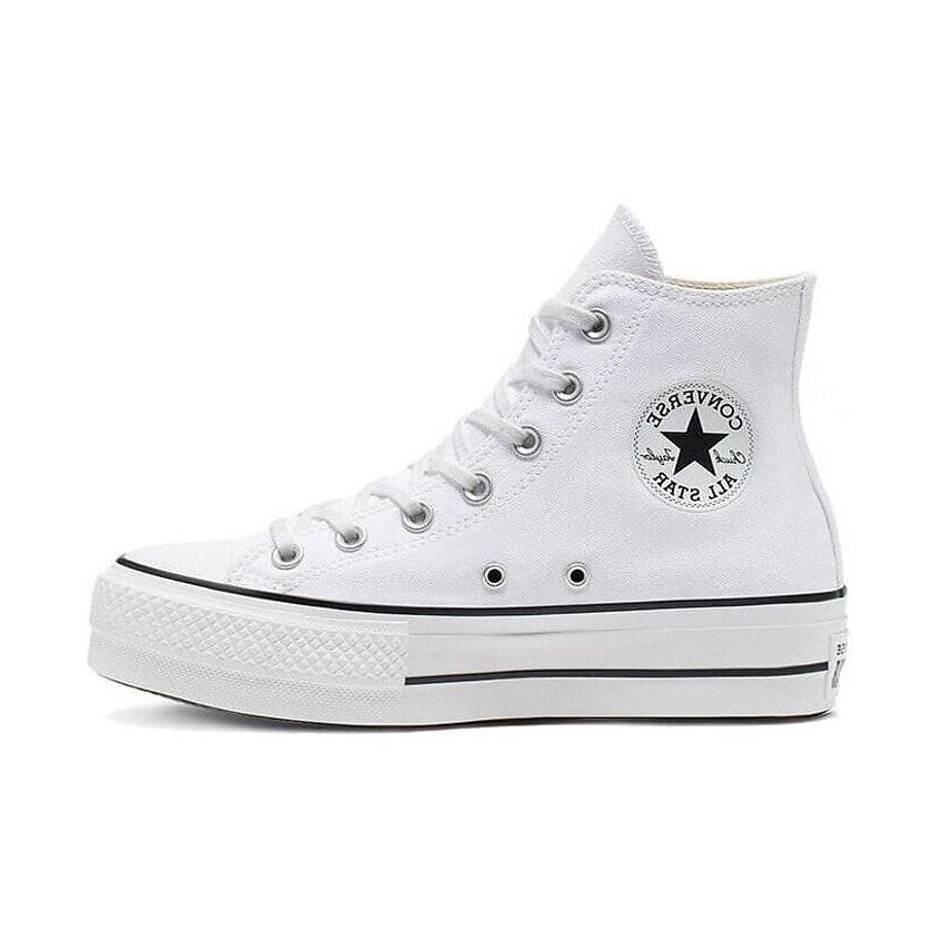 Изображение товара CONVERSE Кроссовки Chuck Taylor All Star Platform High White Womens, цвет: Мультиколор, размер: 38