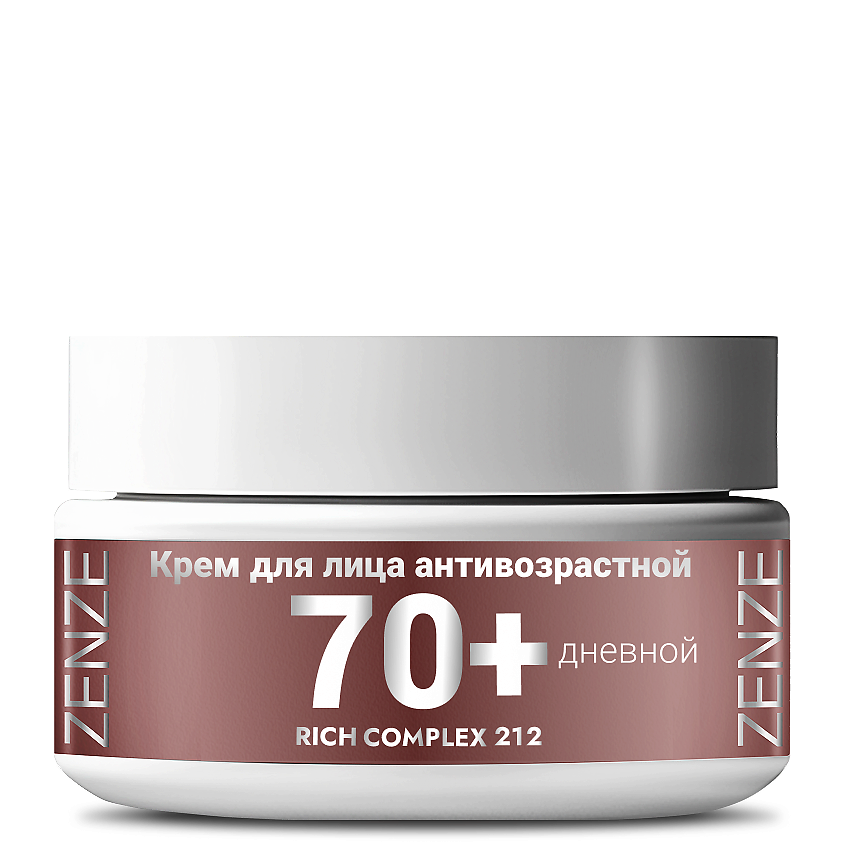 Изображение товара ZENZE крем для лица увлажняющий антивозрастной 70+ 75+ 50 мл с пептидами