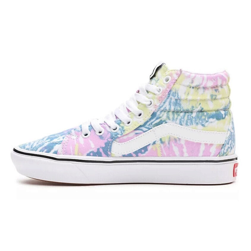 Изображение товара VANS Кроссовки Tie dye Comfycush Sk8 hi Multicolor размер 36.5 для взрослых и детей