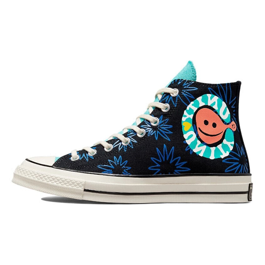 Изображение товара Кроссовки CONVERSE Chuck 70 High Sunny Floral мультиколор EU 37 мужские