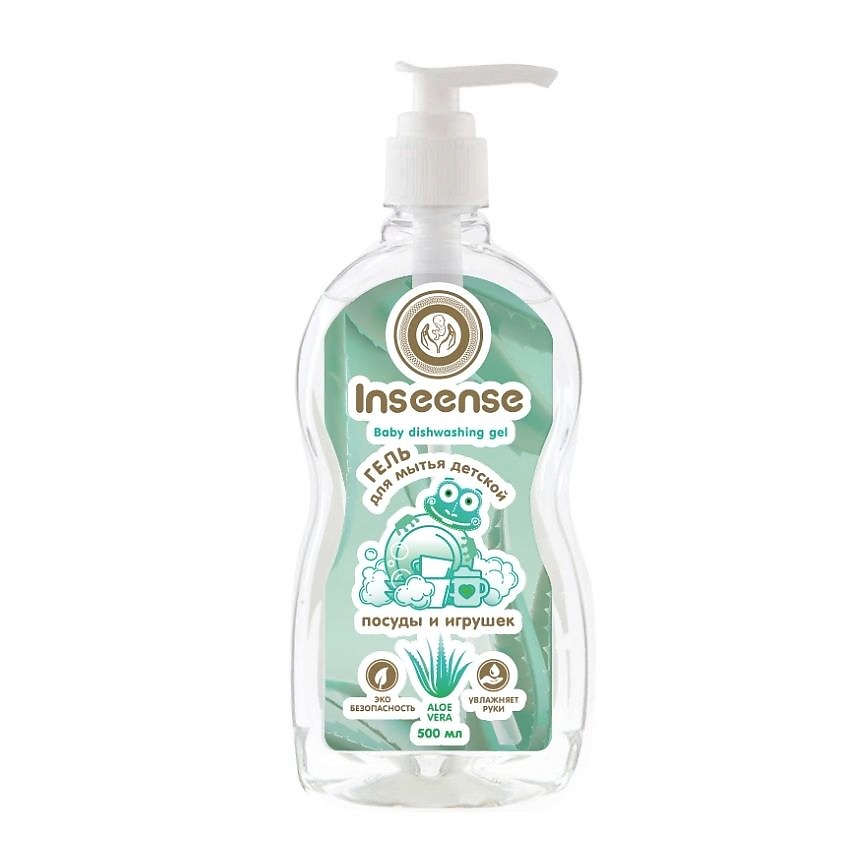 Изображение товара INSEENSE Гель для мытья детской посуды и игрушек, 500 мл