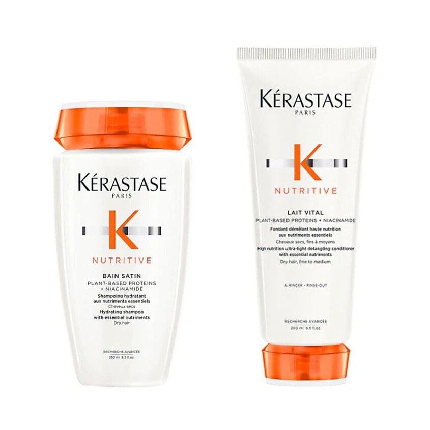 Изображение товара KERASTASE Набор Nutritive Duo: Bain Satin & Lait Vital, 250 мл + 200 мл