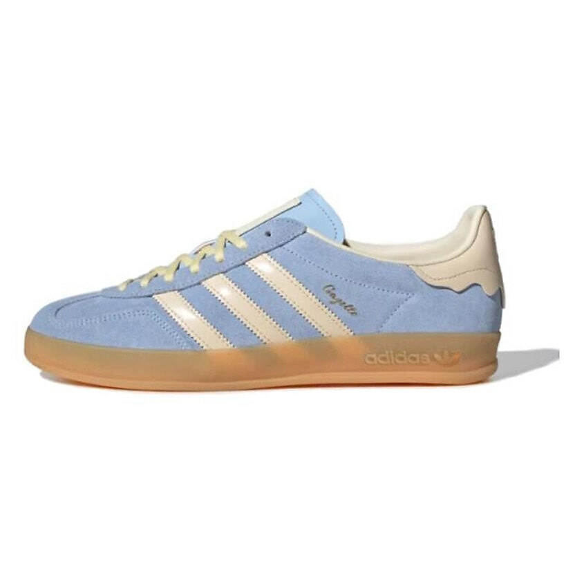 Изображение товара ADIDAS ORIGINAL Кроссовки Gazelle Indoor Light Blue Yellow Gum, цвет: Мультиколор, размер: 36⅔