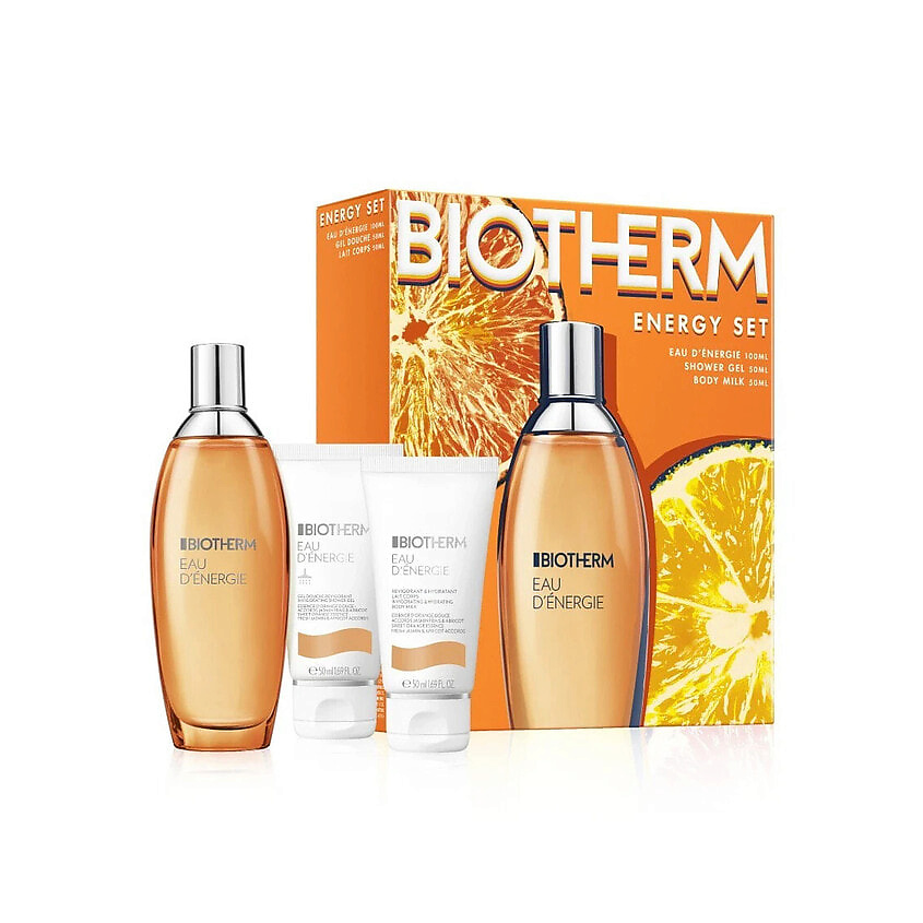Изображение товара BIOTHERM Парфюмерный набор Les Eaux Energy Set, 100 мл + 50 мл + 50 мл