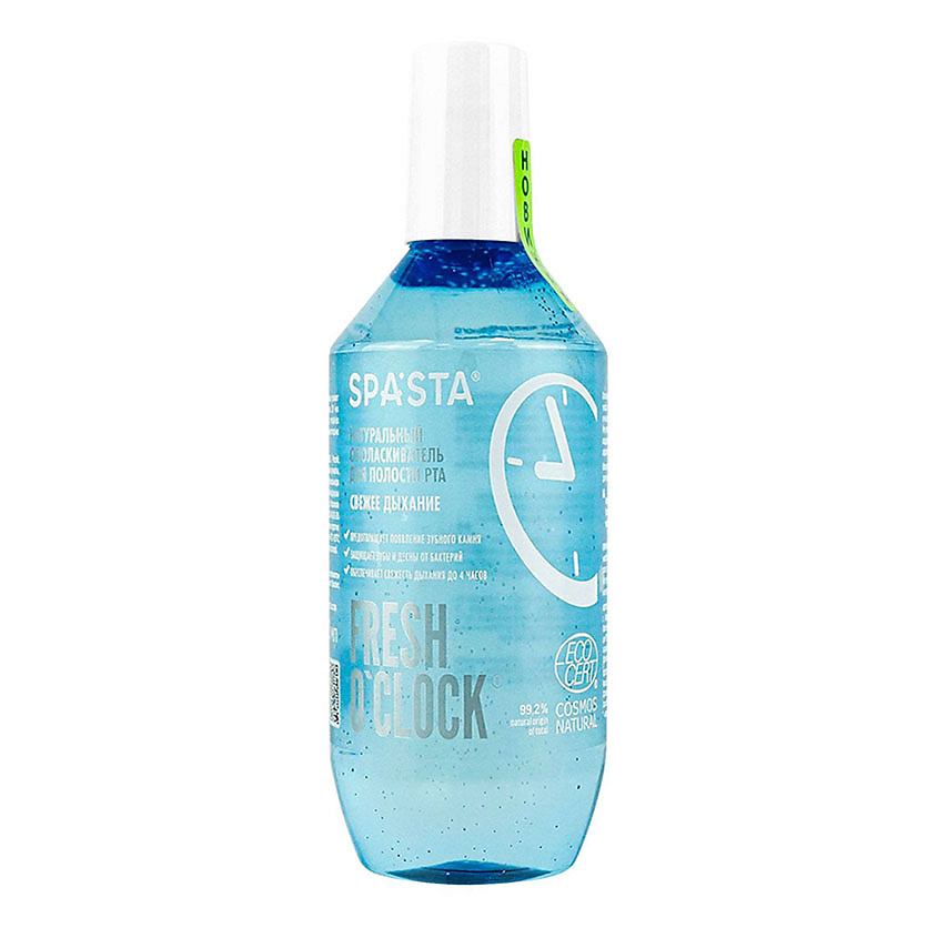 Изображение товара SPA*STA Ополаскиватель для полости рта Fresh o’clock "Свежее дыхание", 400 мл