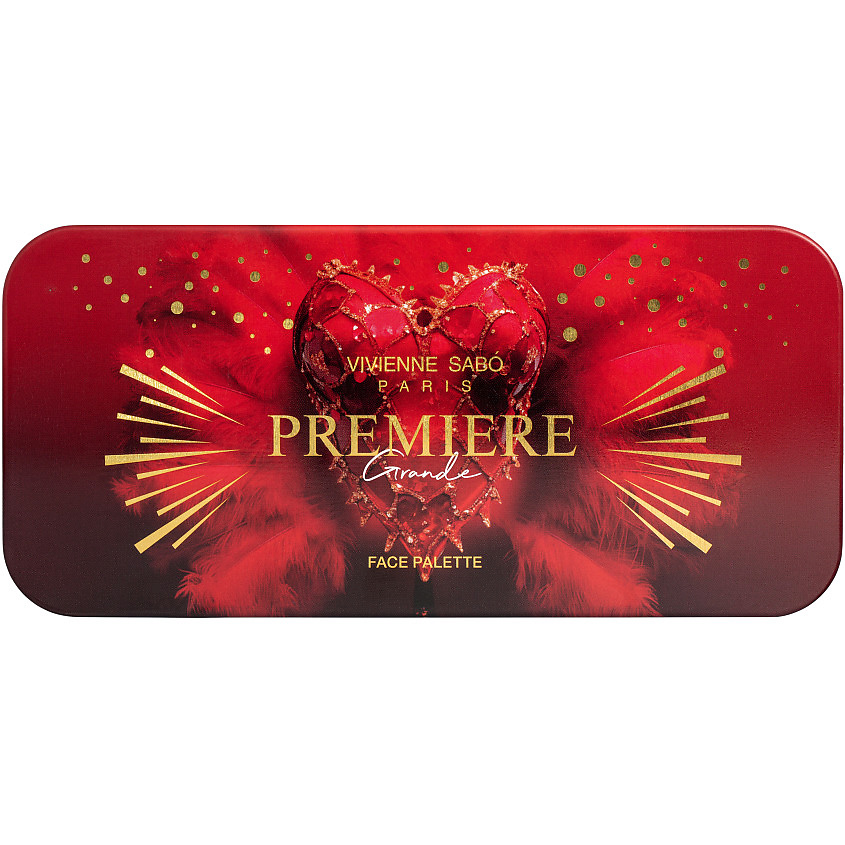 Изображение товара VIVIENNE SABO Пудровая палетка для моделирования лица Premiere Grande Powder Pallette For Face, 12 г