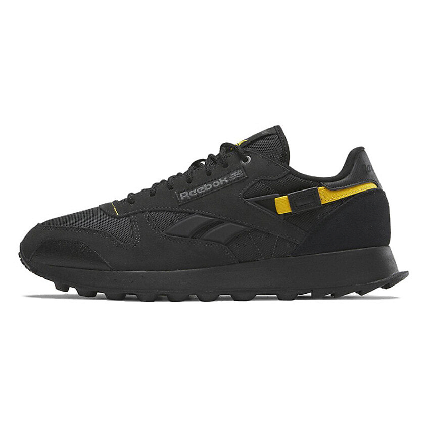 Изображение товара REEBOK Кроссовки Reebok Classic Leather 'Winterized Black Yellow', цвет: Мультиколор, размер: 36,5