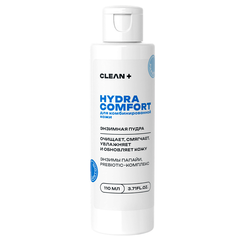 Изображение товара Энзимная пудра для умывания CLEAN+ HYDRA COMFORT 110 мл для чувствительной кожи