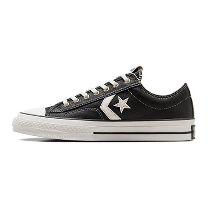 Изображение товара CONVERSE Кроссовки Star Player 76 Fall Leather Black White, цвет: Мультиколор, размер: 36