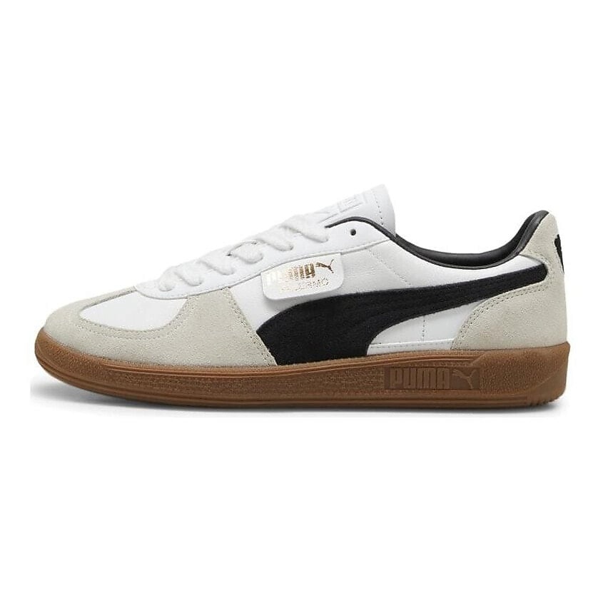 Изображение товара PUMA Кроссовки Palermo Leather White Vapor Grey Gum, цвет: Мультиколор, размер: 44
