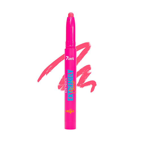 

7DAYS Карандаш для глаз водостойкий автоматический EXTREMELY CHICK, Карандаш для глаз водостойкий автоматический EXTREMELY CHICK