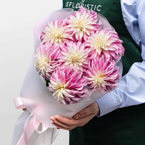 

STUDIO FLORISTIC Букет из Георгин «Сахарное Облако», Букет из Георгин «Сахарное Облако»