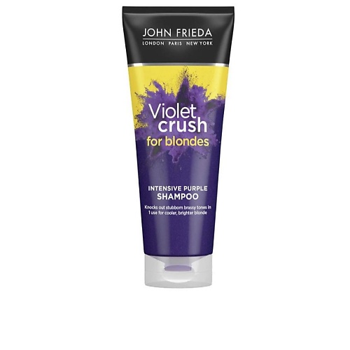 

JOHN FRIEDA Интенсивный шампунь для светлых волос Violet Crush Intensive Purple 250, Интенсивный шампунь для светлых волос Violet Crush Intensive Purple