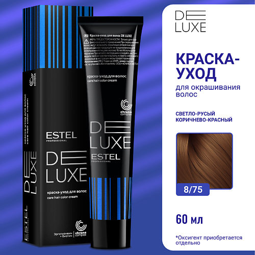 

ESTEL PROFESSIONAL ESTEL Краска-уход для волос DE LUXE 60, ESTEL Краска-уход для волос DE LUXE