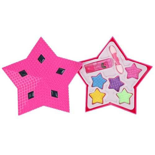 

МИЛАЯ ЛЕДИ Набор косметики для девочек Барби: Тени, Помада, Набор косметики для девочек Барби: Тени, Помада