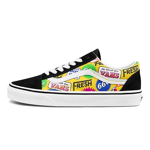 

VANS Кроссовки Old Skool Colored Letters Multicolor Multi Color, Кроссовки Old Skool Colored Letters Multicolor Multi Color