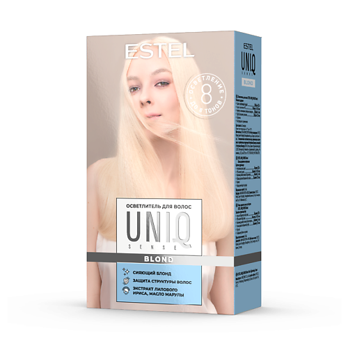 

ESTEL PROFESSIONAL Осветлитель для волос UNIQ SENSE Blond 258, Осветлитель для волос UNIQ SENSE Blond
