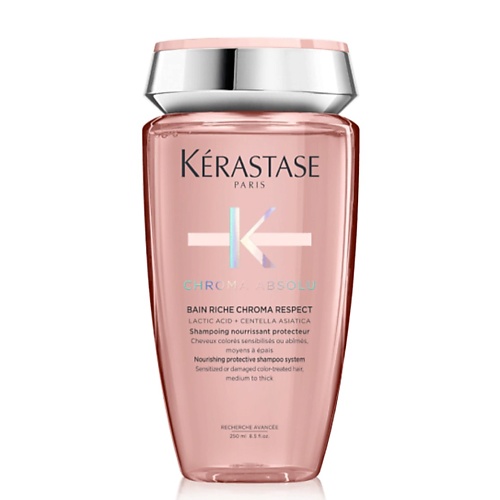 

KERASTASE Шампунь-ванна для защиты тонких окрашенных волос Chroma Absolu Respect Rishe 250, Шампунь-ванна для защиты тонких окрашенных волос Chroma Absolu Respect Rishe