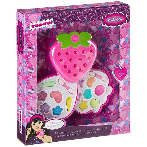 

BONDIBON Набор декоративной косметики Eva Moda "Клубничка", Набор декоративной косметики Eva Moda "Клубничка"