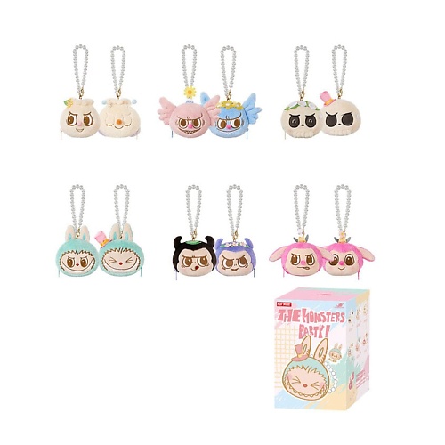 

POP MART Игрушка THE MONSTERS Party Collection LABUBU+рандом, 2шт, 9см, Игрушка THE MONSTERS Party Collection LABUBU+рандом, 2шт, 9см