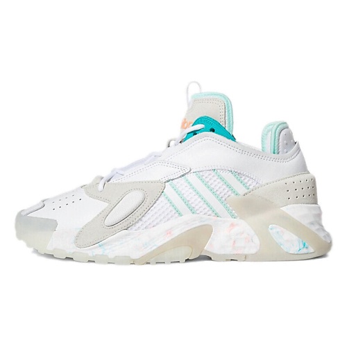

ADIDAS ORIGINAL Кроссовки Streetball 'White Beige Green' Women's, Кроссовки Streetball 'White Beige Green' Women's