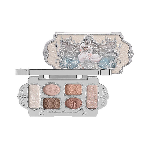 

FLOWER KNOWS Палетка Swan Ballet Six-Color Makeup Palette, Палетка Swan Ballet Six-Color Makeup Palette