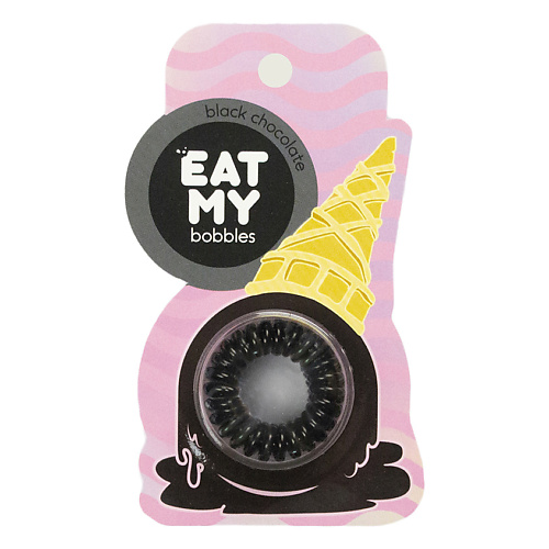 

EAT MY Резинка для волос в цвете "Чёрный шоколад" Black Chocolate, Резинка для волос в цвете "Чёрный шоколад" Black Chocolate