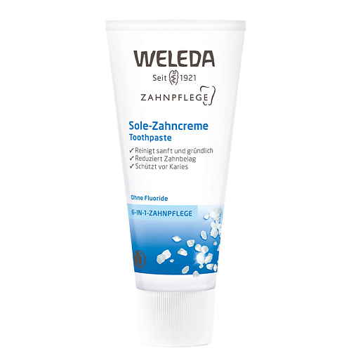 

WELEDA Солевая зубная паста Salt Toothpaste 75, Солевая зубная паста Salt Toothpaste