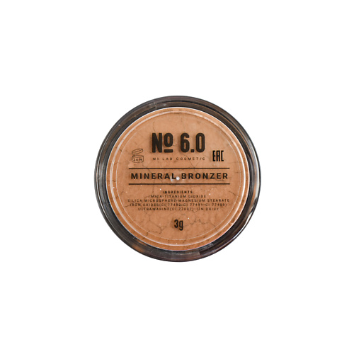 

MI LAB Минеральный бронзер с блеском, Минеральный бронзер с блеском