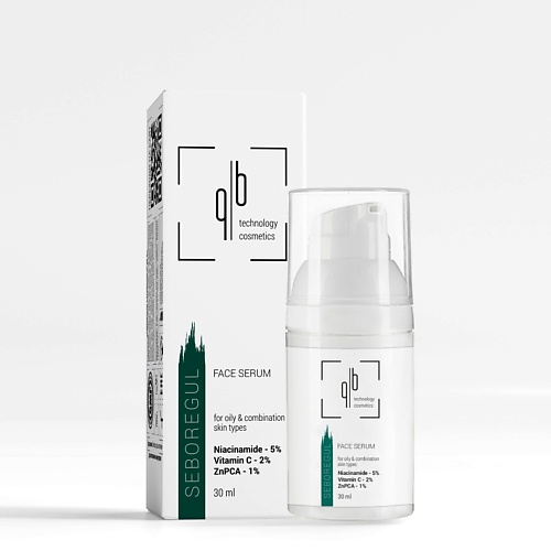 

QB TECHNOLOGY COSMETICS Сыворотка для лица с ниацинамидом и стабильным витамином С 30, Сыворотка для лица с ниацинамидом и стабильным витамином С