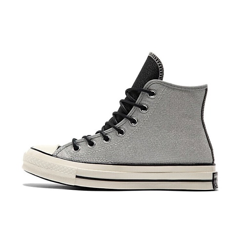 

CONVERSE Кроссовки Chuck 70 Womens High Icy Shine Silver Womens, Кроссовки Chuck 70 Womens High Icy Shine Silver Womens