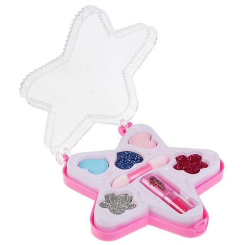 

МИЛАЯ ЛЕДИ Набор косметики для девочек Царевны: Тени, Тени с блестками, Помада, аппликатор, Набор косметики для девочек Царевны: Тени, Тени с блестками, Помада, аппликатор