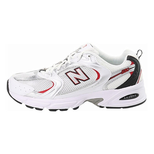 

NEW BALANCE Кроссовки 530v2 White Silver Red, Кроссовки 530v2 White Silver Red