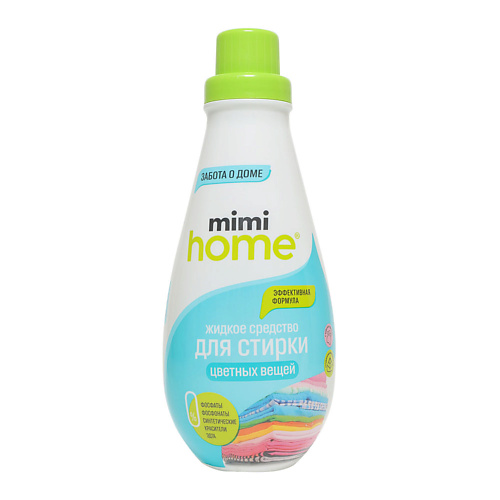 

MIMI HOME Жидкое средство для стирки цветных вещей 900, Жидкое средство для стирки цветных вещей