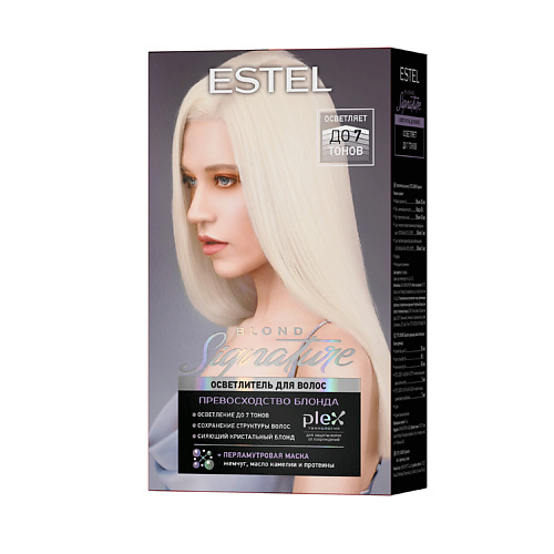 

ESTEL PROFESSIONAL Осветлитель для волос ESTEL BLOND Signature (осветляет до 7 тонов) 170, Осветлитель для волос ESTEL BLOND Signature (осветляет до 7 тонов)