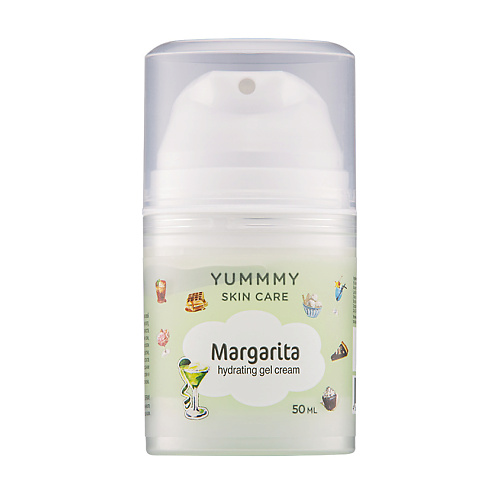 

YUMMMY Гель-крем для лица интенсивно увлажняющий Margarita 50, Гель-крем для лица интенсивно увлажняющий Margarita